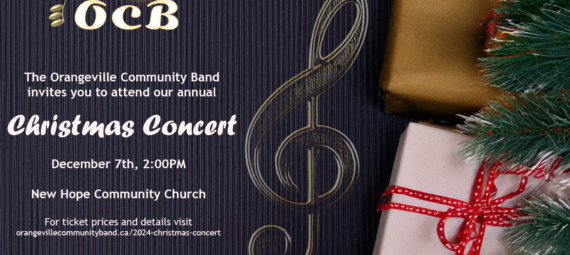 Orangeville Community Band Christmas Concert 2024